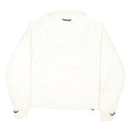 COLUMBIA Womens White Jacket XL Polyester Blend Zip Quilted Insulated Outdoor