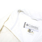 COLUMBIA Womens White Jacket XL Polyester Blend Zip Quilted Insulated Outdoor