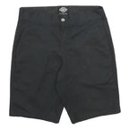 DICKIES Mens Shorts Black Casual L W34 Durable Polyester Blend