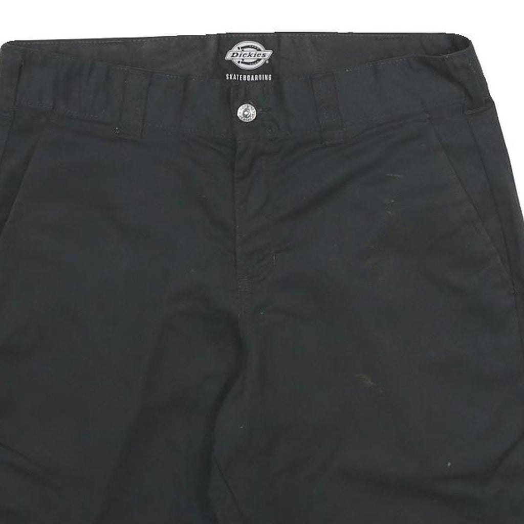DICKIES Mens Shorts Black Casual L W34 Durable Polyester Blend