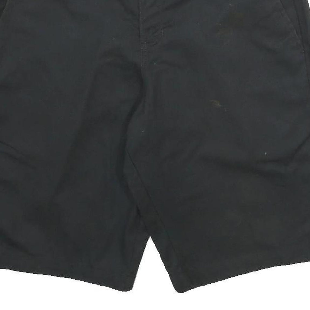 DICKIES Mens Shorts Black Casual L W34 Durable Polyester Blend
