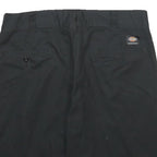 DICKIES Mens Shorts Black Casual L W34 Durable Polyester Blend