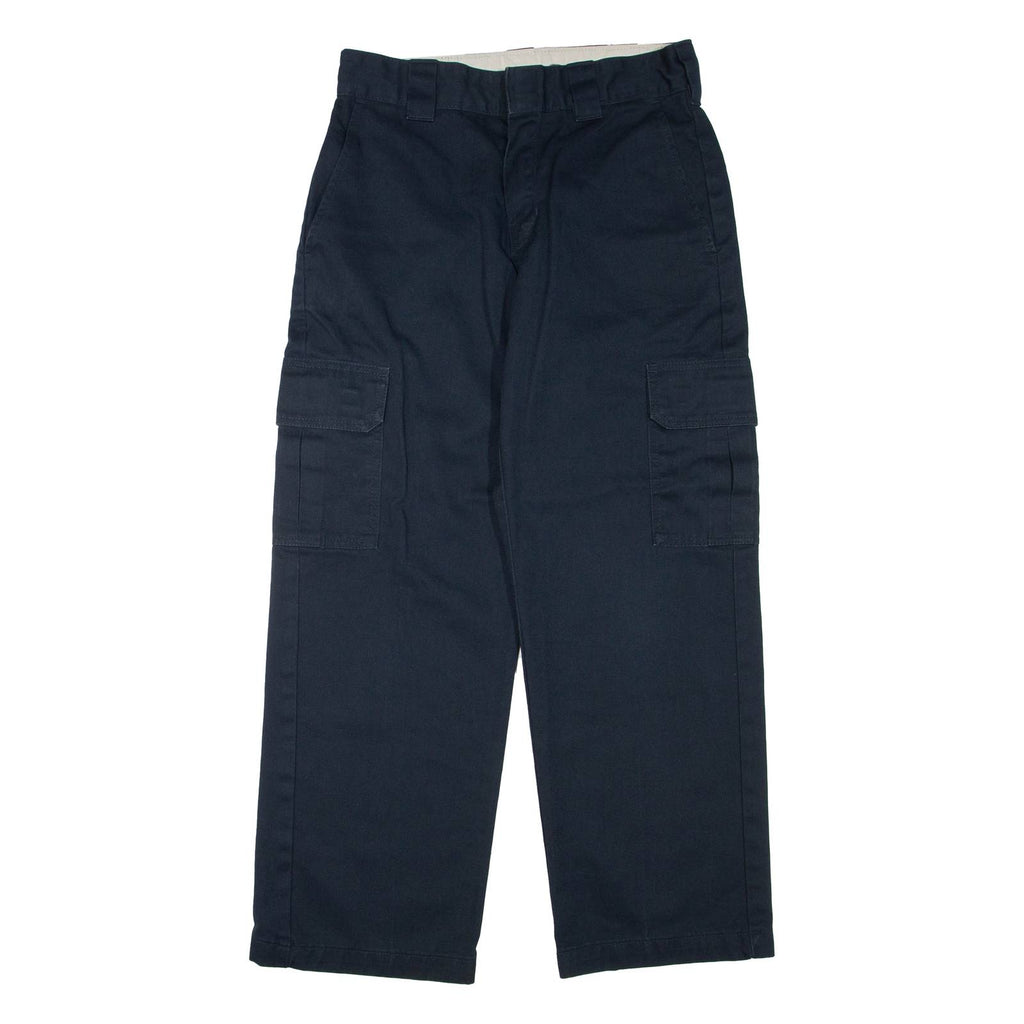 DICKIES Cargo Mens Trousers Black Relaxed Straight W30 L29