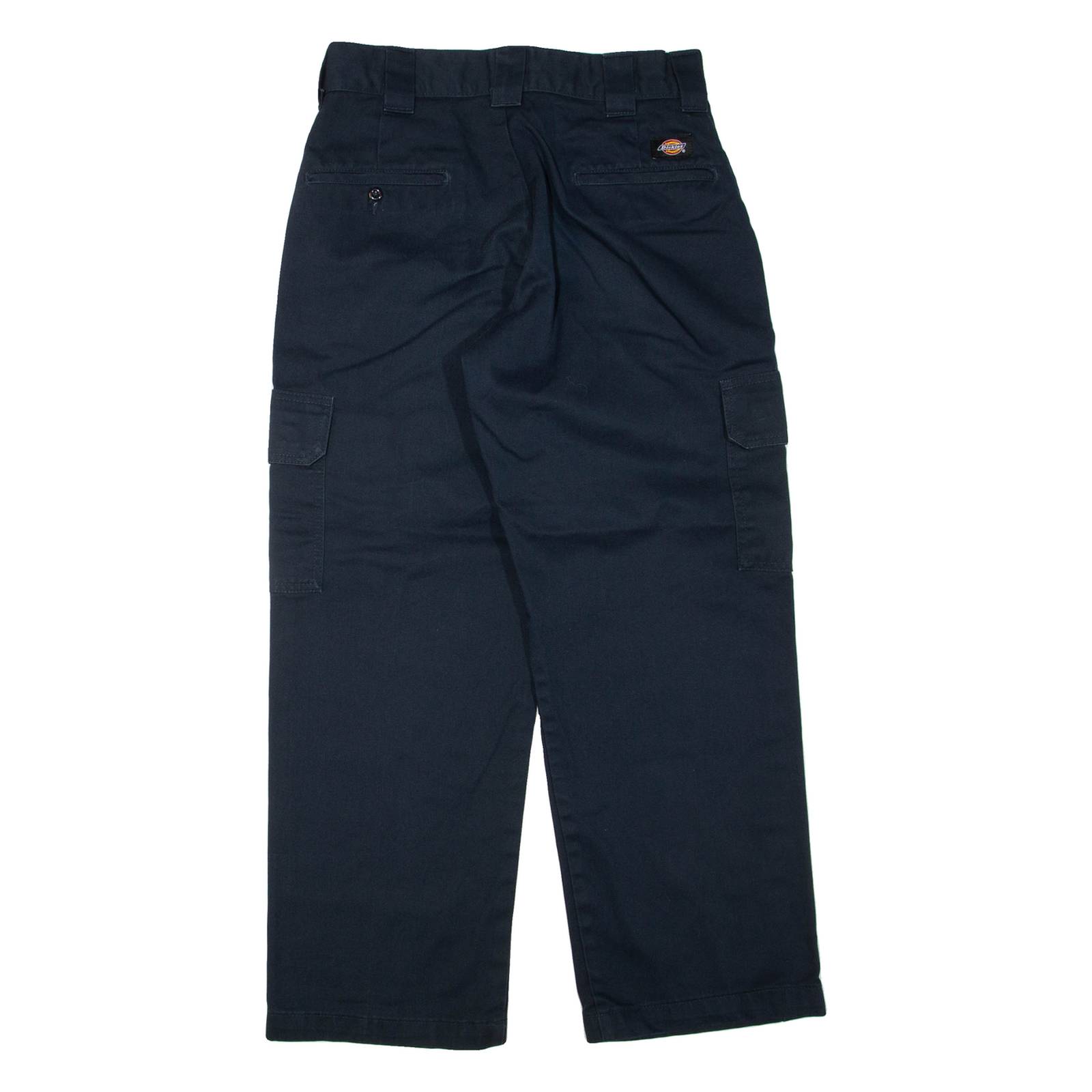 DICKIES Cargo Mens Trousers Black Relaxed Straight W30 L29