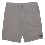 DICKIES Mens Shorts Grey Casual XL W42 Workwear Cotton Blend Comfortable