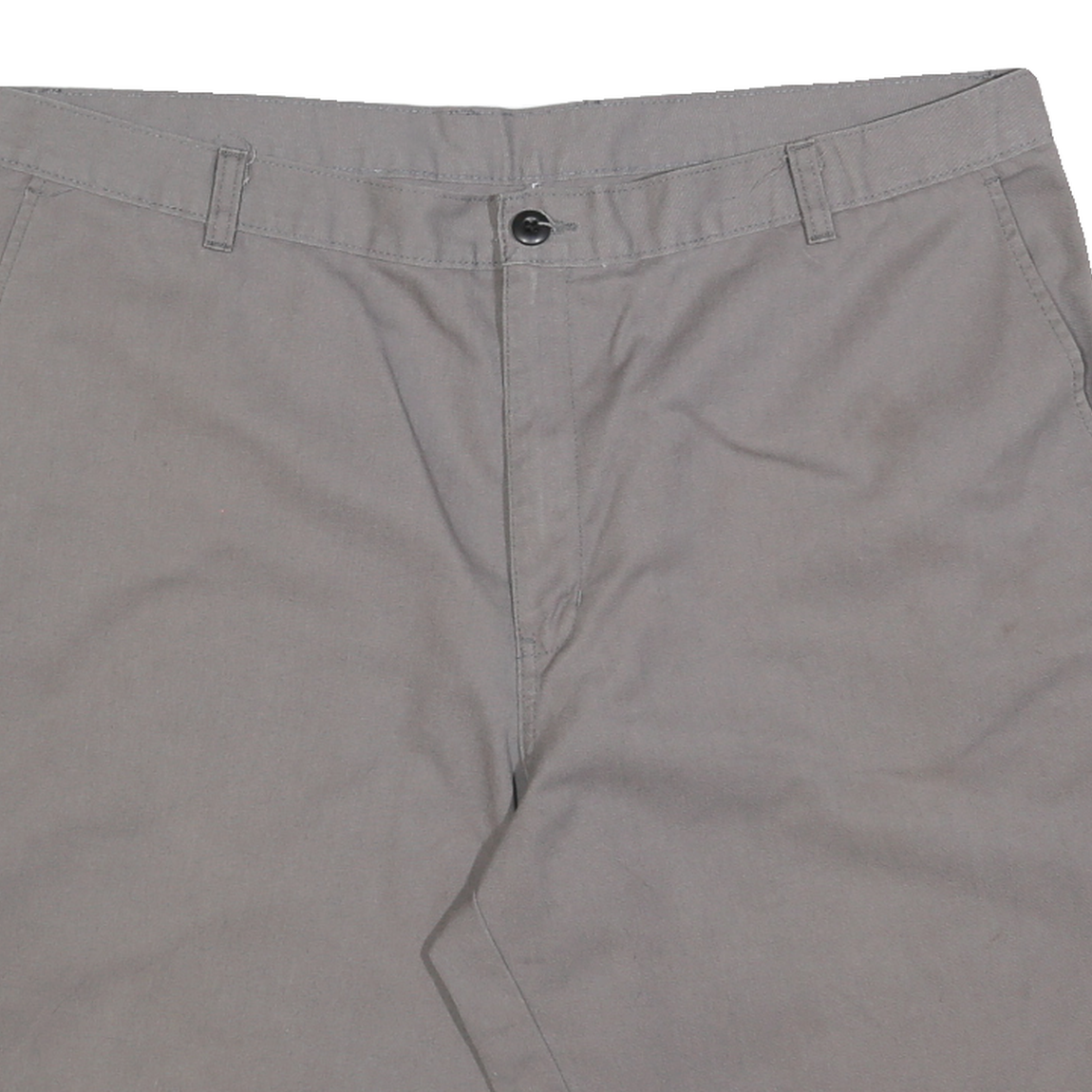 DICKIES Mens Shorts Grey Casual XL W42 Workwear Cotton Blend Comfortable