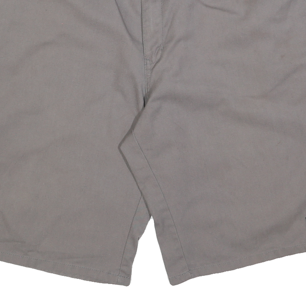 DICKIES Mens Shorts Grey Casual XL W42 Workwear Cotton Blend Comfortable