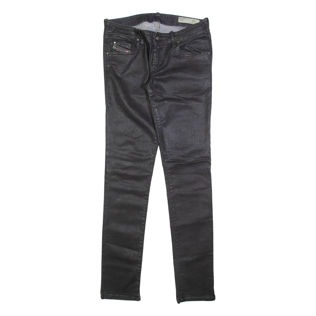 DIESEL Womens Trousers Grey Slim Skinny W28 L32