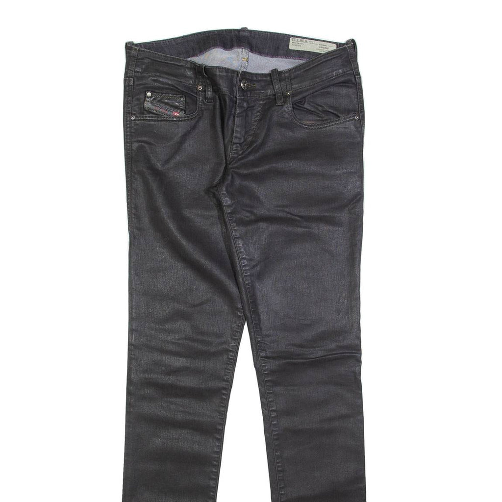 DIESEL Womens Trousers Grey Slim Skinny W28 L32