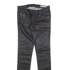 DIESEL Womens Trousers Grey Slim Skinny W28 L32