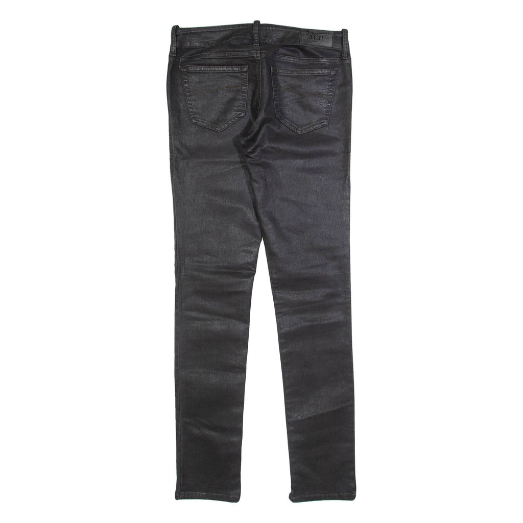 DIESEL Womens Trousers Grey Slim Skinny W28 L32