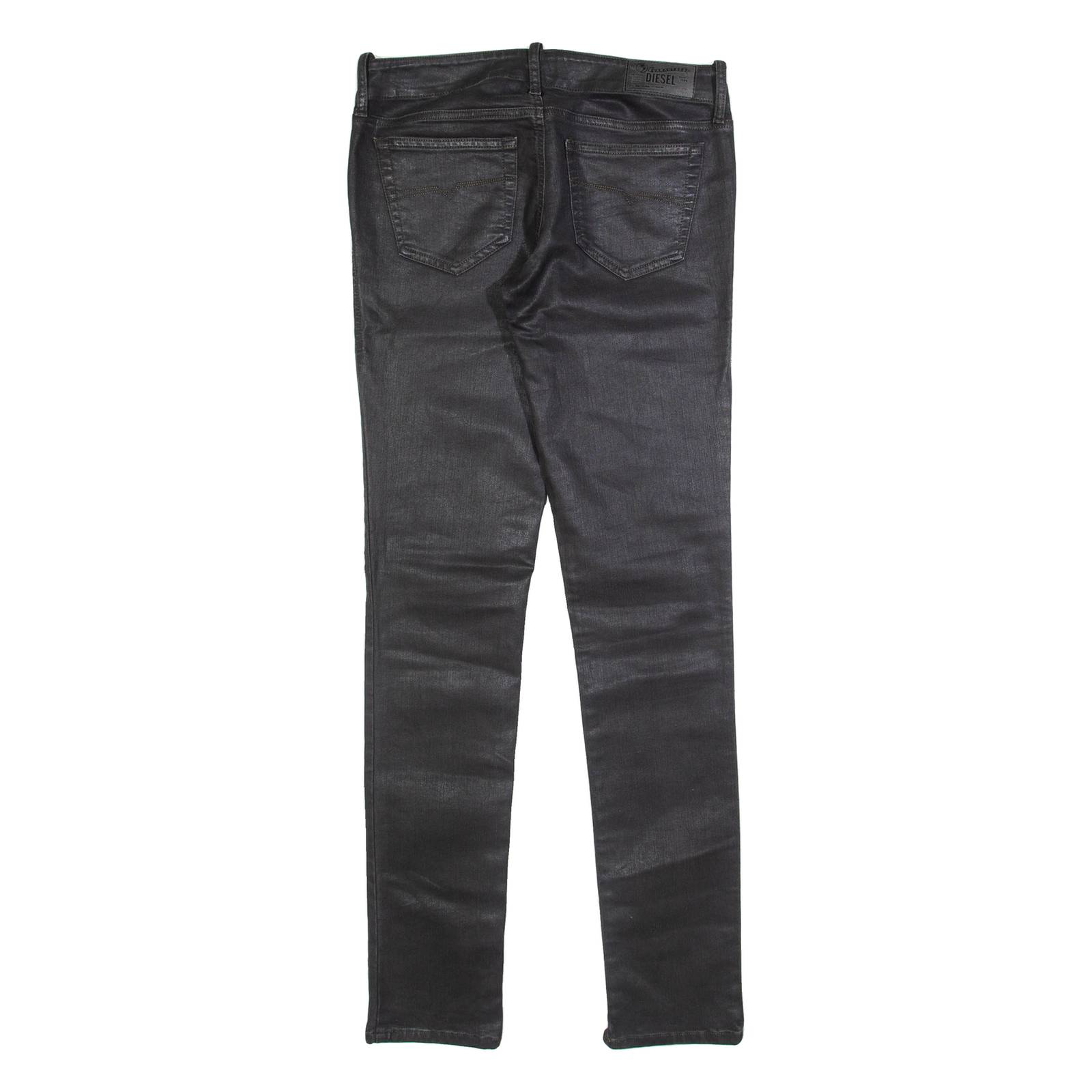 DIESEL Womens Trousers Grey Slim Skinny W28 L32