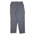 COLUMBIA Mens Polyester Blend Grey Relaxed Cargo Trousers W30 L30 Outdoor Zip