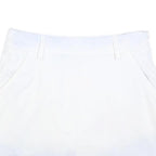 PUMA Womens White Mini Polyester Skort S Athletic Casual Summer Comfortable Zip