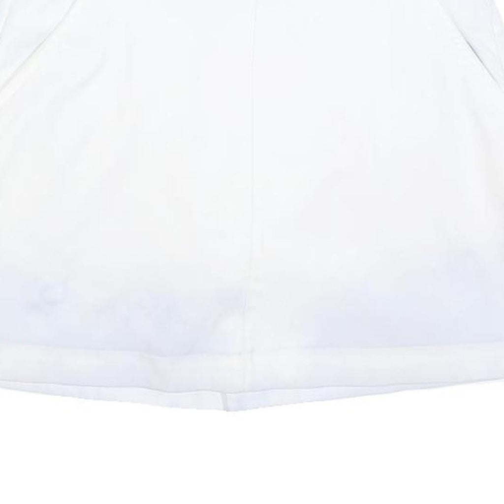 PUMA Womens White Mini Polyester Skort S Athletic Casual Summer Comfortable Zip