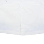 PUMA Womens White Mini Polyester Skort S Athletic Casual Summer Comfortable Zip