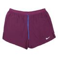 NIKE Womens Shorts Purple Casual XL W36 Lightweight Polyester Blend Activewear