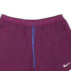 NIKE Womens Shorts Purple Casual XL W36 Lightweight Polyester Blend Activewear