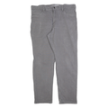 CARHARTT Mens Cotton Blend Grey Relaxed Straight Trousers W36 L32 Casual