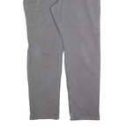 CARHARTT Mens Cotton Blend Grey Relaxed Straight Trousers W36 L32 Casual