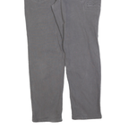 CARHARTT Mens Cotton Blend Grey Relaxed Straight Trousers W36 L32 Casual