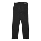 LEVI'S Womens Classic Black Skinny Denim Medium W27 L30 Zip Cotton Blend Jeans