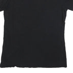 ACDC Womens Black Cotton Blend Graphic T-Shirt L Short Sleeve Crew Neck Band