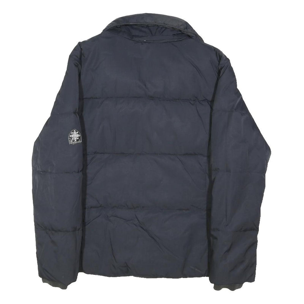 COLUMBIA Womens Black Jacket L Polyester Blend Quilted Puffer Zip Outdoor Warm