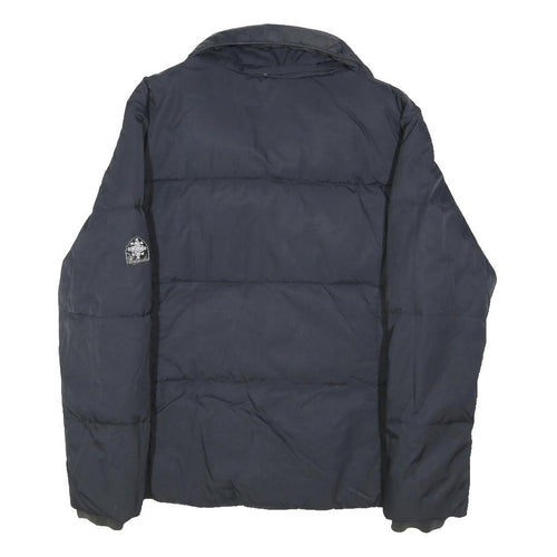 COLUMBIA Womens Black Jacket L Polyester Blend Quilted Puffer Zip Outdoor Warm
