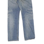 LEVI'S 501 Mens Jeans Blue Regular Straight Denim Medium W28 L27 Classic Zip
