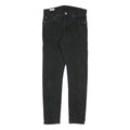 LEVI'S 512 BIG E Mens Jeans Black Slim Skinny Denim Medium W32 L32 Slim Fit