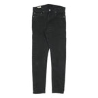 LEVI'S 512 BIG E Mens Jeans Black Slim Skinny Denim Medium W32 L32 Slim Fit