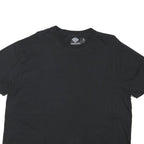 DICKIES Womens Black Short Sleeve Crew Neck Classic T-Shirt L Cotton Blend