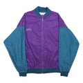 COLUMBIA Womens Purple & Blue Jacket XL Polyester Blend Zip Bomber Casual