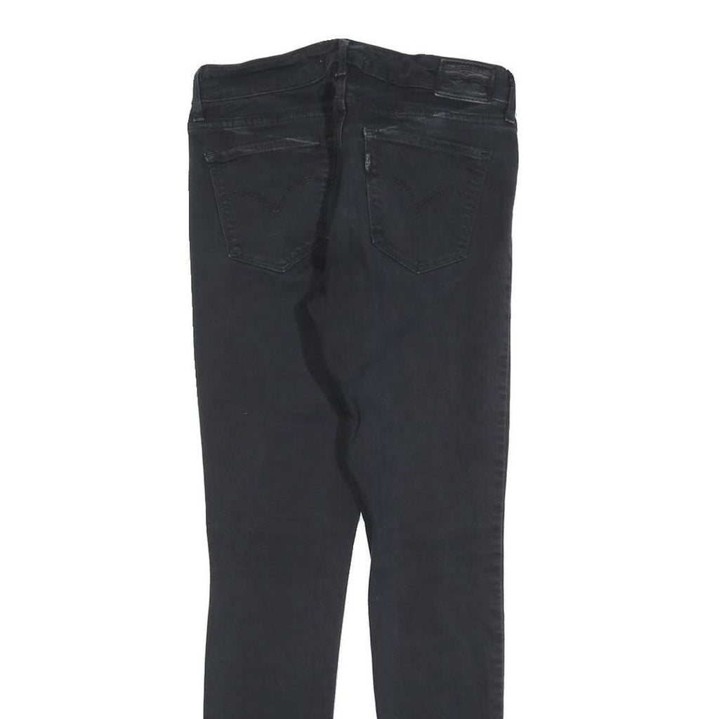 LEVI'S 711 Womens Slim Skinny Denim Dark W27 L28 Stretch Cotton Blend Jeans