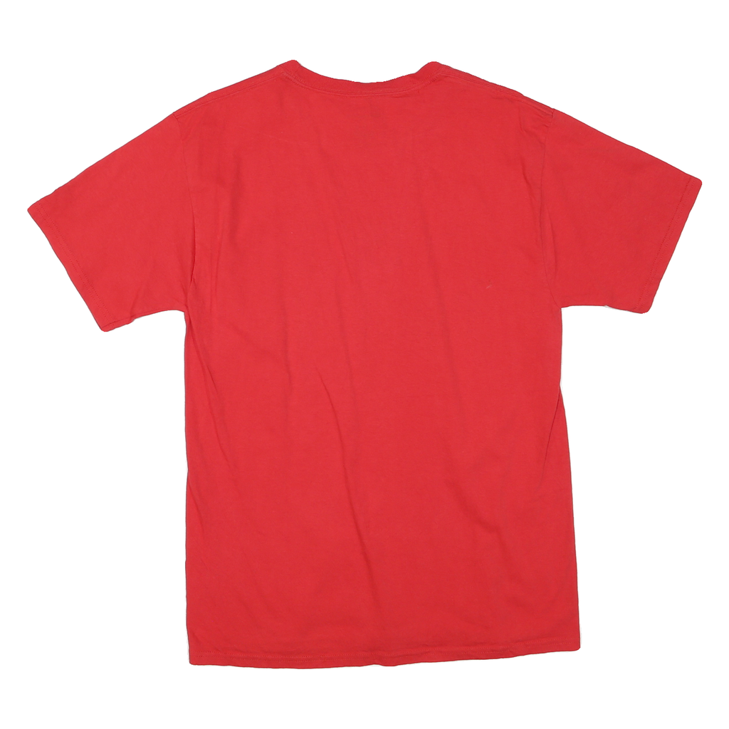CHAMPION Mens Red Louisville Cardinals Graphic T-Shirt M Crew Neck Short Sleeve