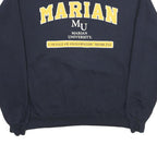 CHAMPION Mens Navy Blue Marian University Crew Neck XL College Sweatshirt