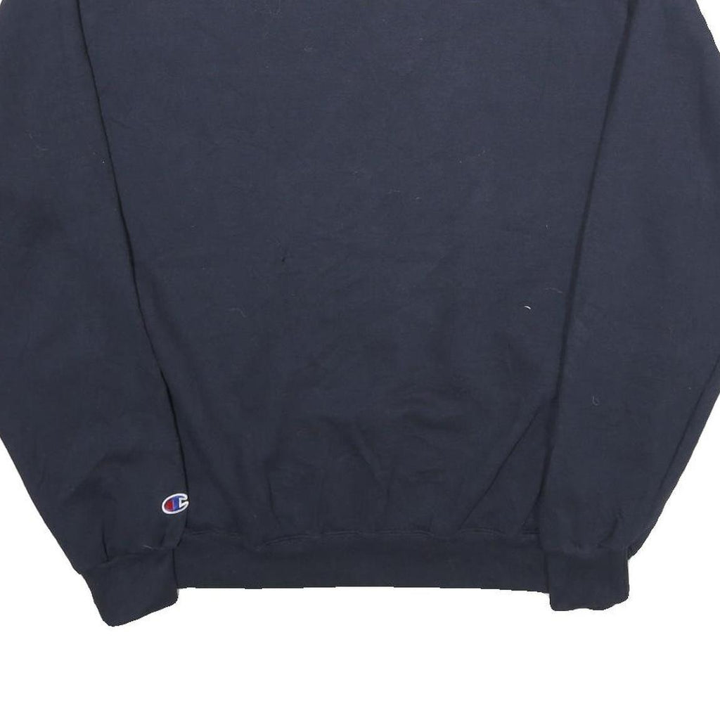 CHAMPION Mens Navy Blue Marian University Crew Neck XL College Sweatshirt
