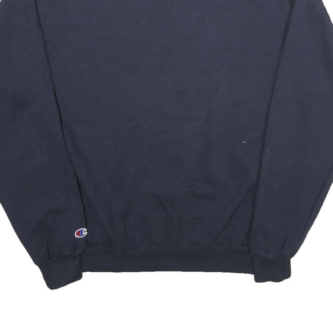 CHAMPION Mens Navy Blue Marian University Crew Neck XL College Sweatshirt