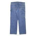 DICKIES Mens Blue Regular Fit Straight Denim Jeans W36 L30 Workwear Design