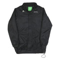 ERIMA Mens Black Sport Jacket L Polyester Blend Plain Zip Casual Lightweight