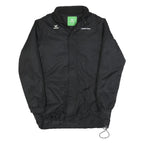 ERIMA Mens Black Sport Jacket L Polyester Blend Plain Zip Casual Lightweight