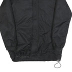 ERIMA Mens Black Sport Jacket L Polyester Blend Plain Zip Casual Lightweight