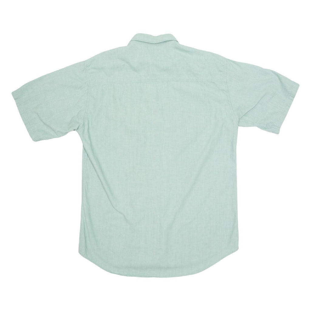 NEW TASTE Mens Plain Shirt Green M