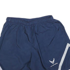 Womens Navy Blue Plain U.S. Air Force Casual Polyester Shorts M W26