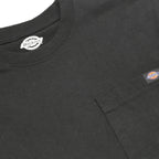 DICKIES Mens Black Pocket T-Shirt S Short Sleeve Crew Neck Classic Cotton