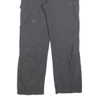JACK WOLFSKIN Womens Polyester Blend Grey Regular Fit Straight Leg Trousers W30