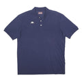 KAPPA Mens Navy Blue Polo Shirt Short Sleeve Cotton 2XL Casual Basic