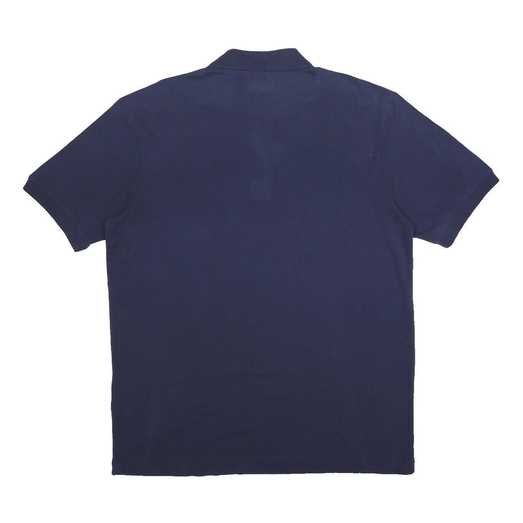 KAPPA Mens Navy Blue Polo Shirt Short Sleeve Cotton 2XL Casual Basic
