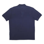 KAPPA Mens Navy Blue Polo Shirt Short Sleeve Cotton 2XL Casual Basic